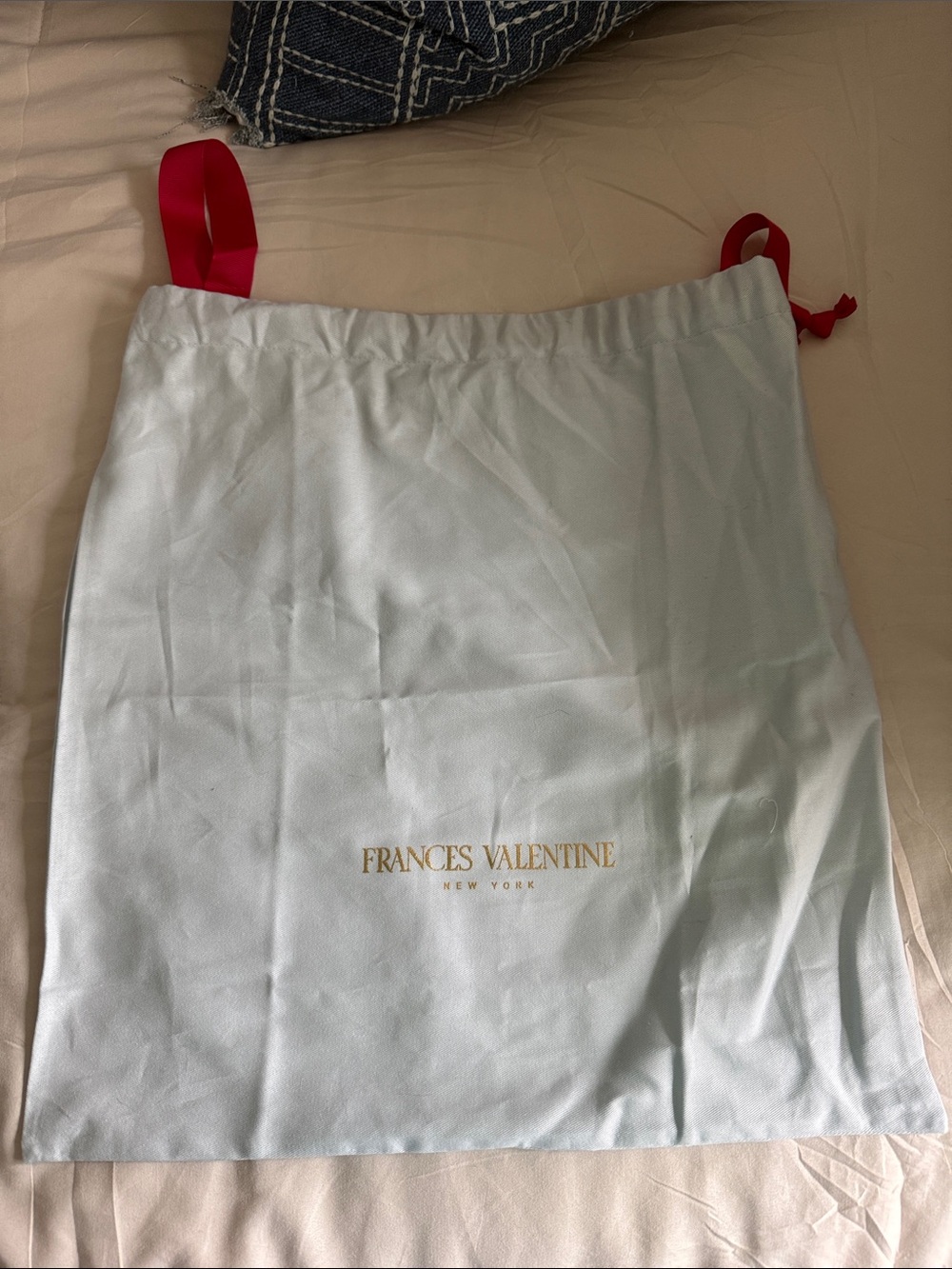 Frances Valentine NY Dust Bag